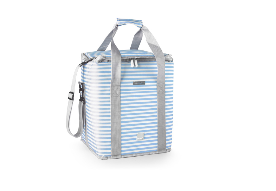 cafetera italiana toscana azul y madera 3/6 con reductor