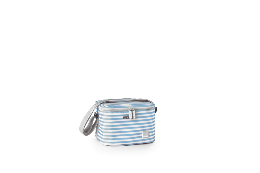 cafetera italiana toscana azul y madera 3/6 con reductor